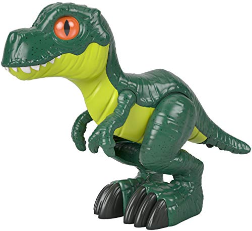 Fisher-Price Imaginext Jurassic World 3 T-Rex XL Dinosaurio articulado de juguete para niños +3 años (Mattel GWP06)