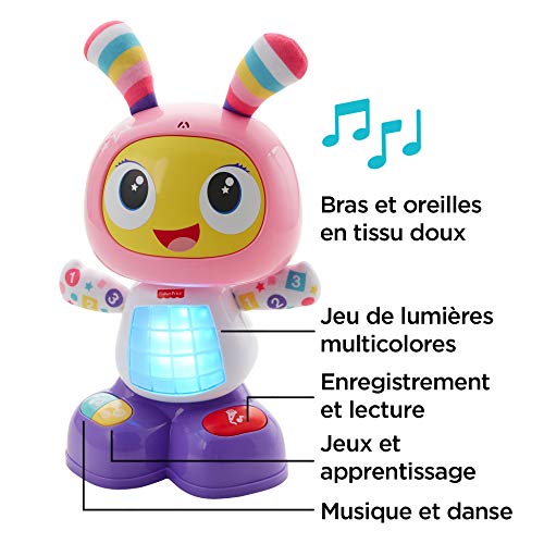 Fisher-Price- Juguete de Eveil – Mon AMIE Beba, Color Otro, 1 Unité (Lot de 1) (MATH3 DYP07)