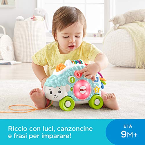 Fisher-Price – Juguete Educativo con Luces, Sonidos y música para estimular al bebé, a Partir de 9 Meses, GJB09