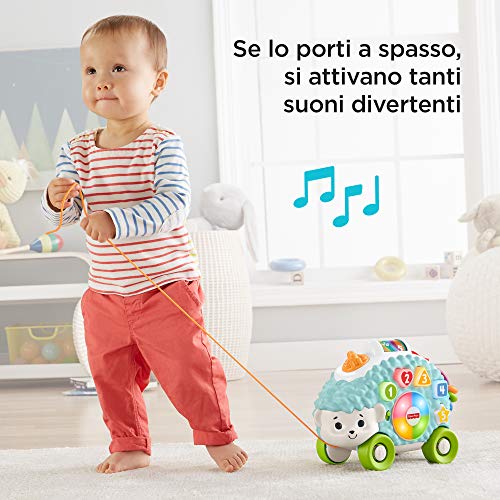 Fisher-Price – Juguete Educativo con Luces, Sonidos y música para estimular al bebé, a Partir de 9 Meses, GJB09