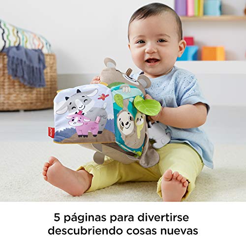 Fisher-Price Libro de actividades juguete para bebé (Mattel GJD37)