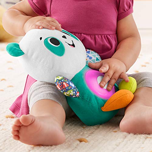 Fisher-Price Linkimals Panda, juguetes de aprendizaje para bebés + 9 meses (Mattel GXD86)