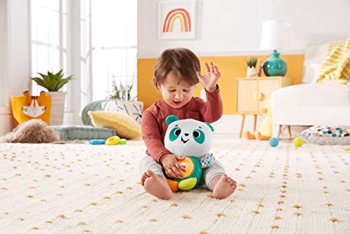 Fisher-Price Linkimals Panda, juguetes de aprendizaje para bebés + 9 meses (Mattel GXD86)