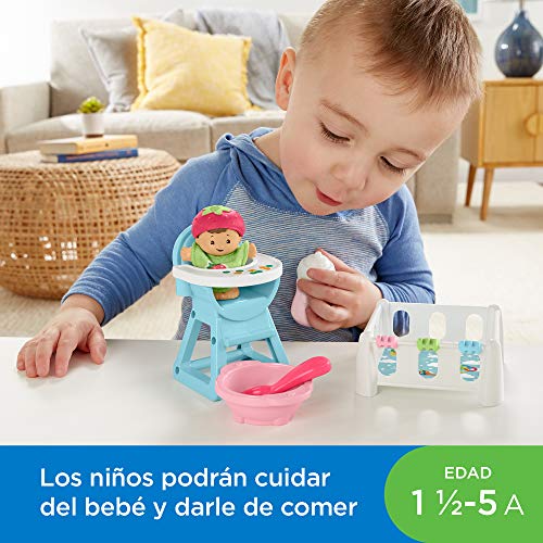 Fisher Price - Little People Bebe Siesta y Comidita (Mattel GKP65)