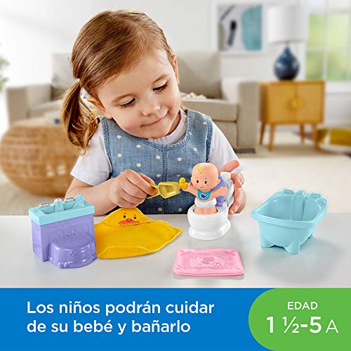 Fisher Price Little People Juguete Bebe Bañitos (Mattel Gkp66)