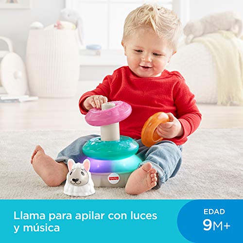 Fisher-Price Llama Linkimals, Juguete interactivo bebés +9 meses (Mattel, GHY78) , color/modelo surtido