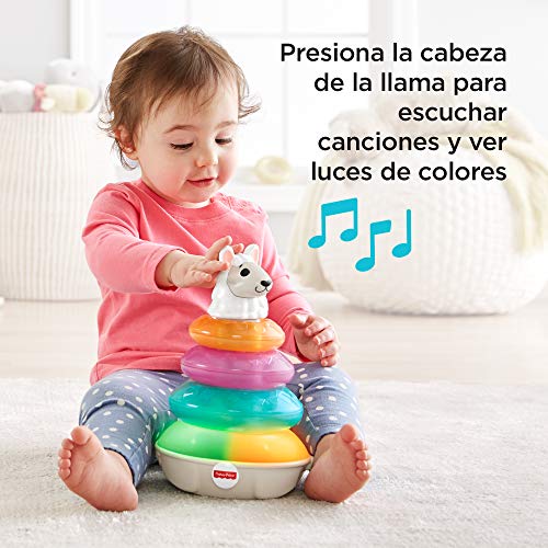 Fisher-Price Llama Linkimals, Juguete interactivo bebés +9 meses (Mattel, GHY78) , color/modelo surtido