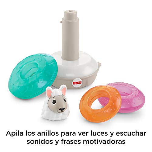 Fisher-Price Llama Linkimals, Juguete interactivo bebés +9 meses (Mattel, GHY78) , color/modelo surtido