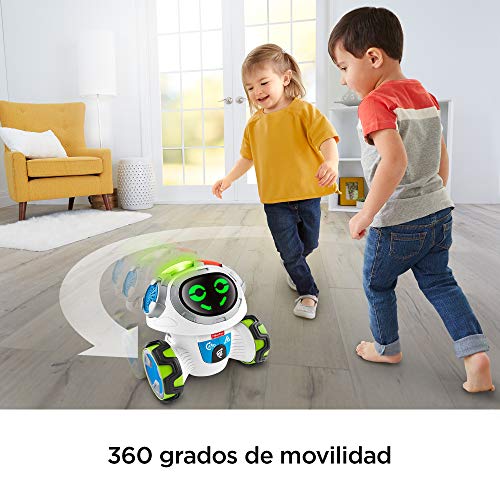 Fisher-Price Movi Superrobot, juguete educativo para niño +3 años (Mattel FPD04)