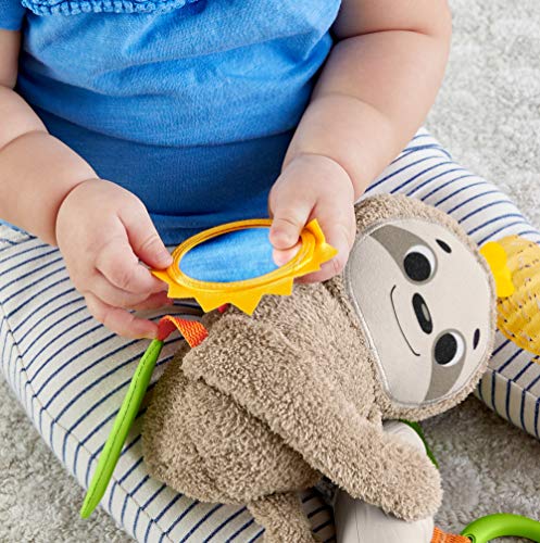 Fisher-Price - Oso Perezoso Activity, Juguete y Peluche de Actividades para Bebé Recién Nacido (Mattel FXC31)