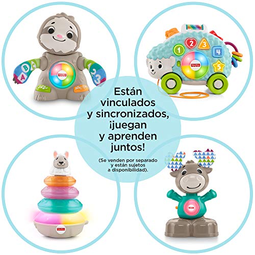 Fisher-price perezoso linkimals, juguete interactivo bebés +9 meses (mattel ghy88).