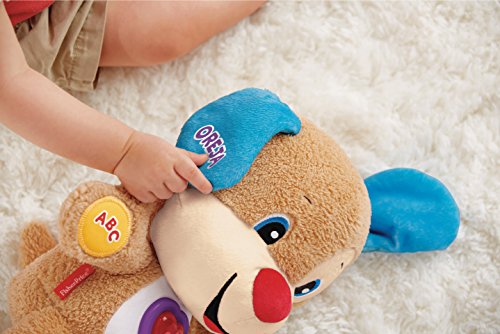 Fisher-Price Perrito primeros descubrimientos, juguete bebé +6 meses (Mattel CDL25)