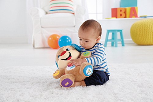 Fisher-Price Perrito primeros descubrimientos, juguete bebé +6 meses (Mattel CDL25)