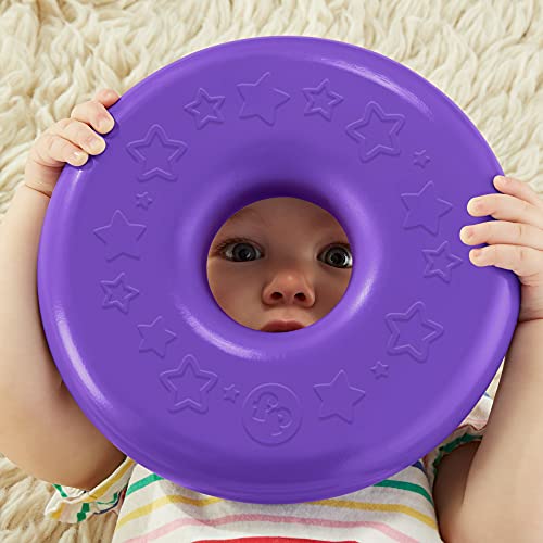 Fisher-Price- Pirámide balanceante gigante, juguete para niños +6 meses, Color surtido (Mattel GJW15)