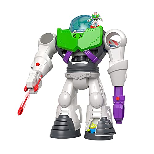 Fisher-Price Price Imaginext Disney Toy Story 4 Robot Buzz Lightyear, Juguetes Niños 3 Años (Mattel GBG65)