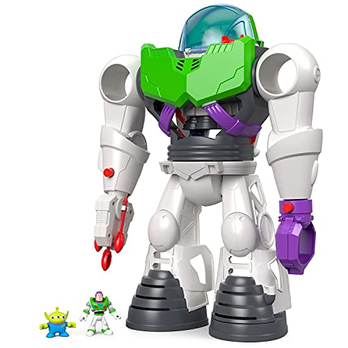 Fisher-Price Price Imaginext Disney Toy Story 4 Robot Buzz Lightyear, Juguetes Niños 3 Años (Mattel GBG65)