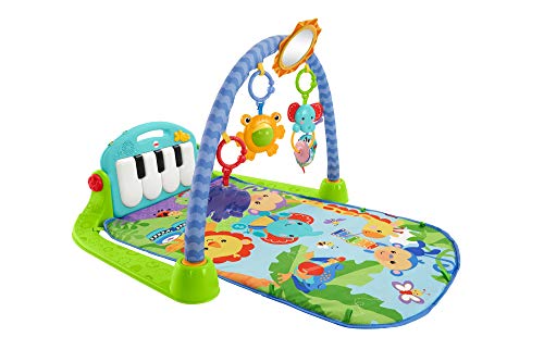 Fisher-Price Rainforest Piano-Gym - Manta de Juego parBebé (Mattel BMH49)