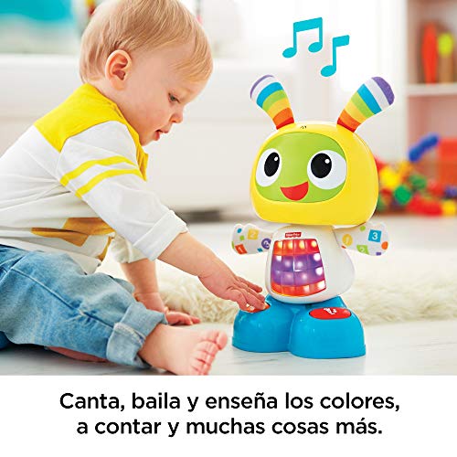 Fisher-Price - Robot Robi - robot de aprendizaje bebé - juguetes educativos - (Mattel CGV50)