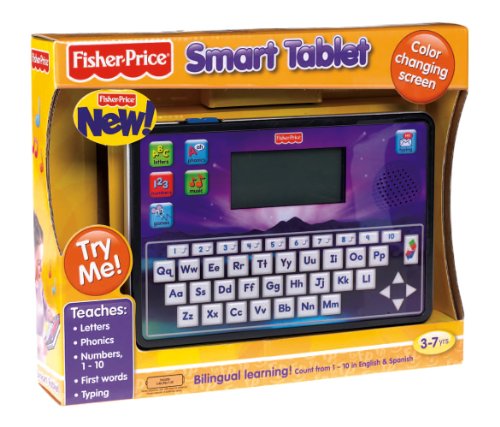 Fisher-Price - Tableta multiaprendizaje, Juguete con Sonido (Mattel W8782)