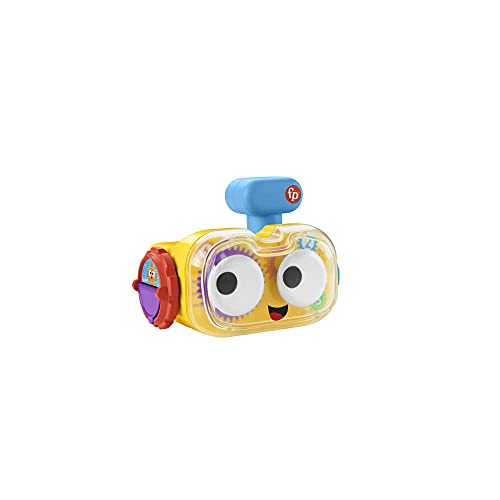 Fisher-Price Tito Robotito, Robot Aprendizaje 3 en 1, Juguete interactivo con luces y sonidos, regalo para bebés +6 meses (Mattel HCK45)