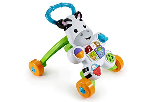 Fisher Price- Zebra de Juguete, Multicolor (Mattel 900 DLF00)