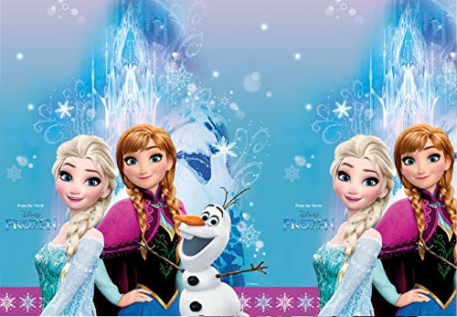 Folat B.V. Procos 86884 Disney Frozen, Mantel de Plástico, Multicolor, 120 x 180 cm