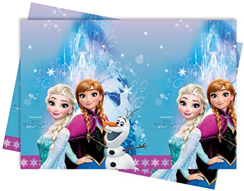 Folat B.V. Procos 86884 Disney Frozen, Mantel de Plástico, Multicolor, 120 x 180 cm