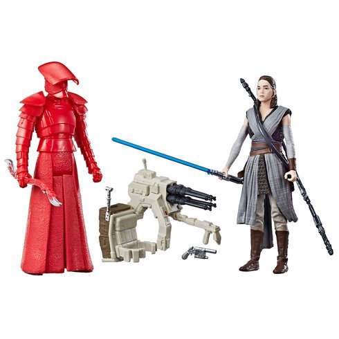 Force Link Star Wars The Last Jedi Rey (Jedi Training) & Elite Praetorian Guard