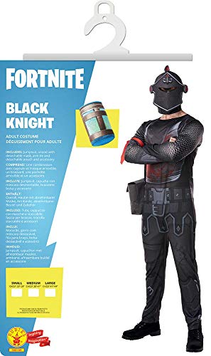 Fortnite - Disfraz Black Knight para adulto, talla L (Rubies 300189-L)