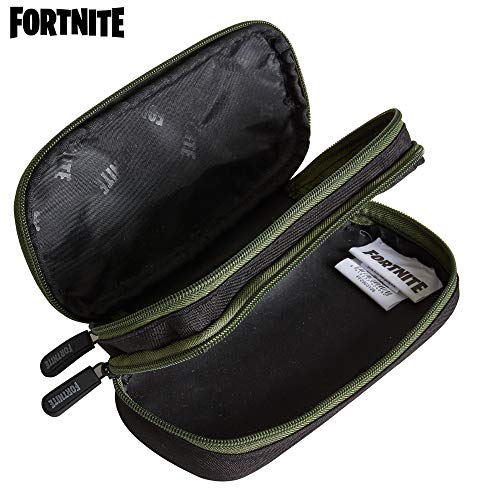 Fortnite Estuche Escolar Niño, Estuches Para Lápices Diseño Emotes Ovalados y Rectangulares, Materiales Escolares Producto Oficial Fornite, Regalos Para Chicos y Chicas Adolescentes