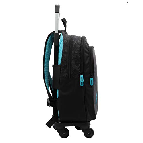 FORTNITE Mochila Adaptable con Trolley, Unisex niños, Multicolor, 31X42X15