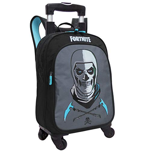 FORTNITE Mochila Adaptable con Trolley, Unisex niños, Multicolor, 31X42X15