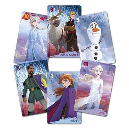 Fournier Frozen 2 Baraja de Cartas Infantil de la pelicula de Disney, Color no Aplica (1044653)