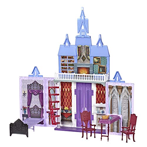 Frozen 2 - Castillo De Arendelle Portátil (Hasbro E5511EU4) + 2 - Muñeca Anna (Hasbro E6710ES0)