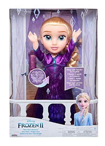 Frozen 2, Elsa Muñeca Musical Grande (38 cm)