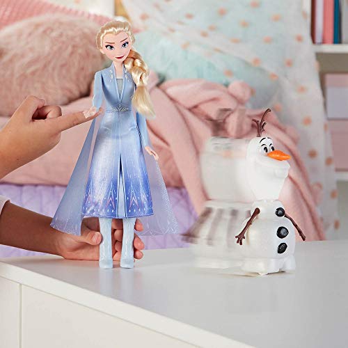 Frozen 2 -  Muñecos Elsa Y Olaf (Hasbro E5508EW0)