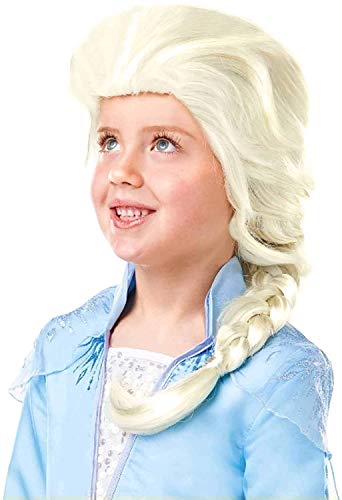 Frozen 2 Peluca Elsa, Multicolor, (Rubie'S 300471)