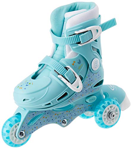 Fun Bee - Patines de ruedas evolutivas 2 en 1, Ajustable 27-30, unisex niños, Multicolore (Bleu/Blanc), (D'ARPEJE OFUN084-G)