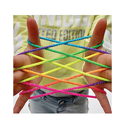 fun Ztringz Cuerda - Juegos y Juguetes de Habilidad/Activos (Cuerda, Multicolor, Nylon, 5 año(s), Niño/niña, Ampolla) , color/modelo surtido