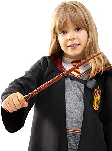 Funidelia | Varita de Hermione Granger Oficial para Hombre y Mujer ▶ Gryffindor, Magos, Películas & Series, Hogwarts - Color: Marrón, Accesorio para Disfraz - Licencia: 100% Oficial