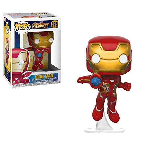 Funko 26463 Avengers Infinity War 26463 Pop Bobble Marvel Iron Man Collectible Figure, Multicolor