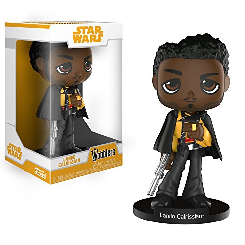 Funko 28016 Star Wars: Solo 28016 Star Wars Wobbler Solo Lando Calrissian Figure, Multi Colour