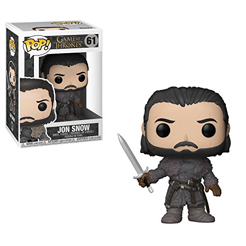 Funko 29166 GOT S8 29166 Game of Thrones Jon Snow Beyond The Wall Pop Vinyl Figure, Multi