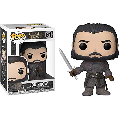 Funko 29166 GOT S8 29166 Game of Thrones Jon Snow Beyond The Wall Pop Vinyl Figure, Multi