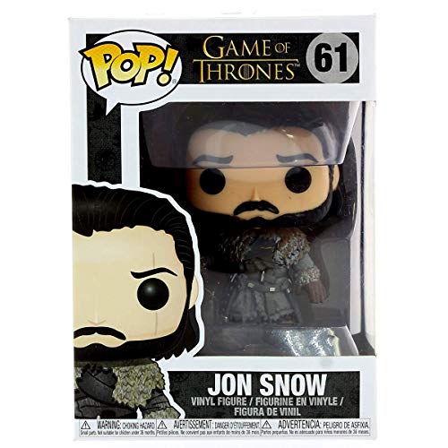 Funko 29166 GOT S8 29166 Game of Thrones Jon Snow Beyond The Wall Pop Vinyl Figure, Multi