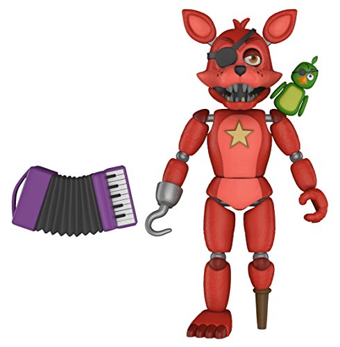 Funko 32141 Figura de acción: Five Nights At Freddy'S Pizza Sim: Rockstar Foxy Coleccionable, Multicolor