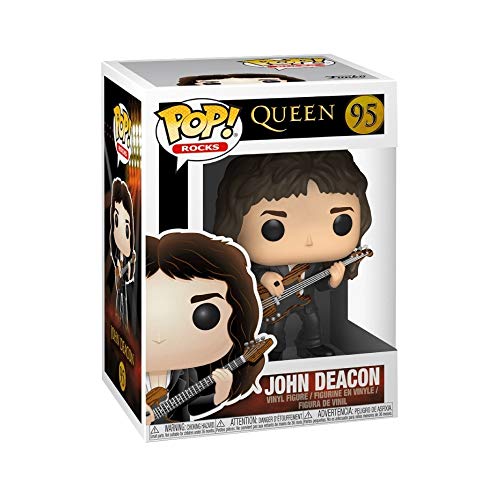 Funko 33728 POP Vinyl: Rocks: Queen: John Deacon, Multi