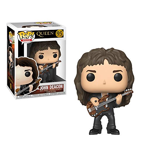 Funko 33728 POP Vinyl: Rocks: Queen: John Deacon, Multi