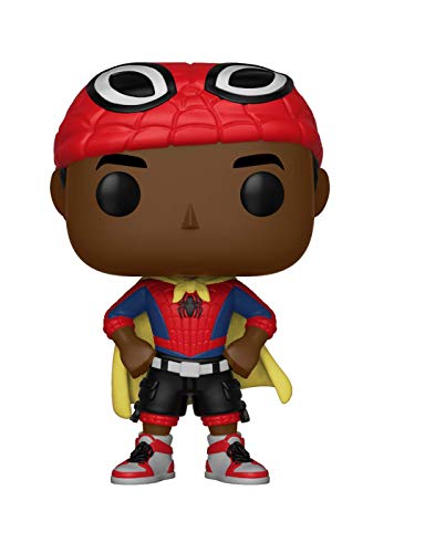 Funko 33976 POP Bobble: Marvel: Spider-Man: Into the Spider-Verse: Miles w/ Cape