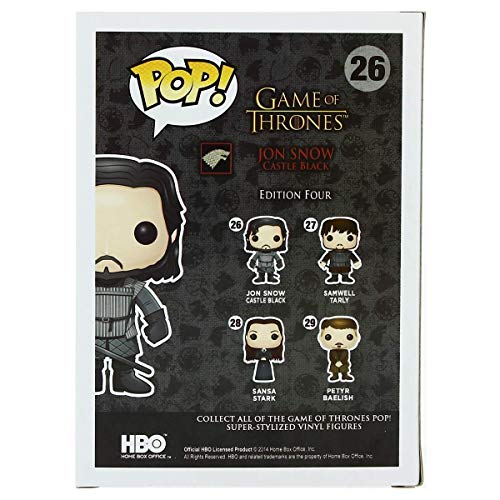 Funko 4073 Game of Thrones Pop Vinyl - Jon Snow (Castle Black) #26